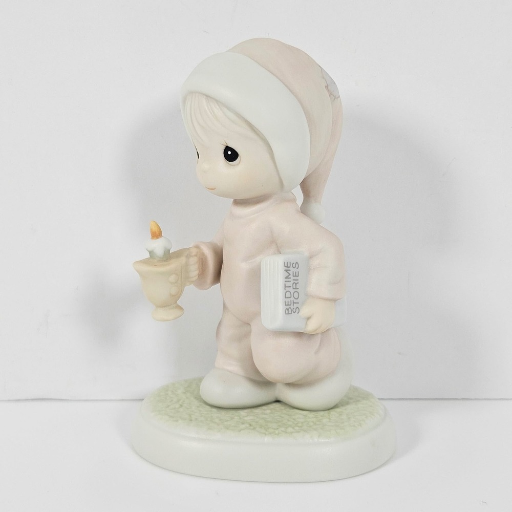Precious Moments Now I Lay Me Down To Sleep Figurine 522058 Boy with Candle NIB